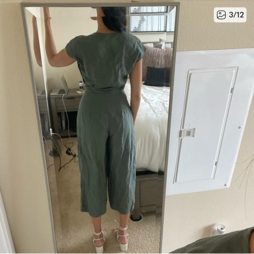 WILFRED BRAX LINEN JUMPSUIT | ARITZIA